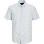 Jack & Jones Blasummer Linen Print Lyhythihainen Paita