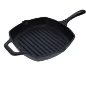 Victoria nelikulmainen valurautainen grillipannu, pre-seasoned 44,1x28,4 cm