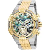 Invicta Miesten kello 26540 Bolt Vihreä/Kullansävytetty teräs Ø51