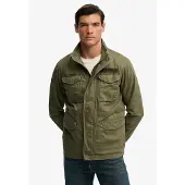 Superdry for man. M5012359A Military Jacket M65 green (L), Casual, Cotton
