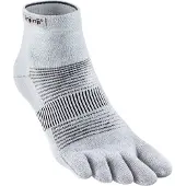 Injinji Men's Run Lightweight Mini-Crew Grey Urheilusukat Gray S