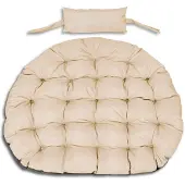 AIO Factory Puutarhatyyny riipputuoliin 120 cm haikaranpesä vedenpitävä beige