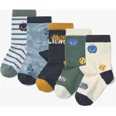 Liewood Silas Socks 5-Pack - Blue - 25/28