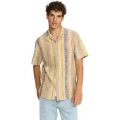Revolution Short-Sleeved Cuban Shirt - Multi/patterned - S
