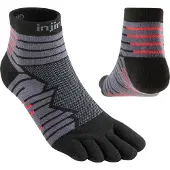 Injinji Men's Ultra Run Mini-Crew Onyx Urheilusukat M