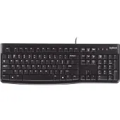 Logitech – LOGI K120 Corded Keyboard black (ESP) (920-002499)