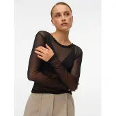 Vero Moda Lova Mesh Pitkähihainen T-paita
