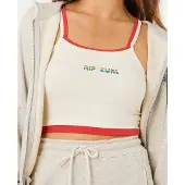 Rip Curl Surf Side Spliced Vetoketjullinen Huppari grey marle Koko XS