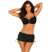 Self collection naisten bikinit S936D3*19, musta 5904557121254, 40C