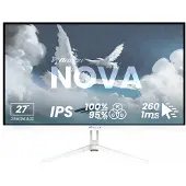 AROZZI Nova 27" IPS 2560x1440 260Hz Pelimonitori - Valkoinen