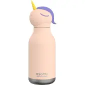 Asobu Bestie Vesipullo Unicorn Pink-Onesize Vaaleanpunainen One Size 3+ Years Pojat, Tytöt