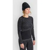 Burton Ak Slokar Crew Kerrastopaita true black / graycl Koko S