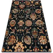 Rugsx Alfombra de lana SUPERIOR LATICA azul oscuro 200x300 cm