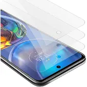 Cadorabo motorola moto e32 4g / e32s 3x karkaistu lasi suojakalvo