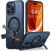 Torras Pstand Spin Iphone 16 Pro Puhelinkotelo