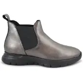 Frau Saappaat '43E4 canna fucile donna scarpe stivaletti pelle elastico' hopea