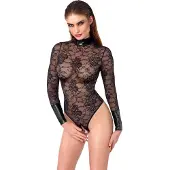 Noir Seksikäs body Handmade Kink Royal