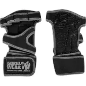 Gorilla wear Yuma Painonnostohanskat Musta/Harmaa