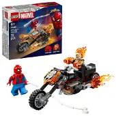 LEGO Marvel Spider-Man vs. Ghost Rider -moottoripyörä 76335
