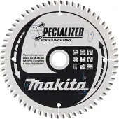 Makita Katkaisuterä puulle ; 165x2x20,0 mm; Z60; 5°