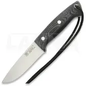 Joker Ranger puukko, Black Canvas Micarta, Firesteel