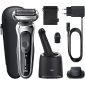 Braun Series 7 71-S7200cc sähköparranajokone Hopea