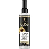 Schwarzkopf Gliss Ultimate Repair uudistava, hiuksiin jätettävä hoitoaine vaurioituneille ja kuiville hiuksille 200 ml