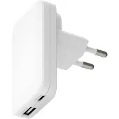 dbramante1928 RE-CHARGE PRO - EU SLIM CHARGER - USB-C 30W+30W-A (CHSLEUWH7198)