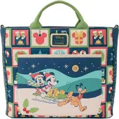 Loungefly Mickey & Minnie Holiday Reppu