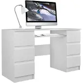 Top E Shop KUBA BIEL MAT computer desk White