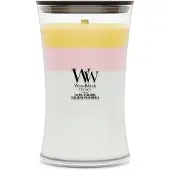 Woodwick Trilogy Floral Blossoms tuoksukynttilä sisältää puusydämen 610 g