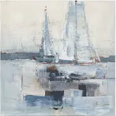 Home4You Sailboats at sea öljyvärimaalaus
