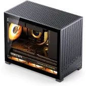 Jonsbo D32 PRO -micro-ATX-kotelo ikkunalla, musta