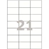 Avery-Zweckform A4 70x42.3 Mm Tarrat