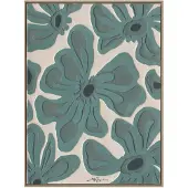 Home4You Green Flowers taulu