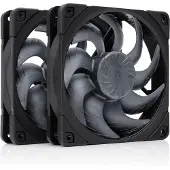 Noctua NF-A12x25 G2 PWM Sx2-PP chromax.black, 120mm PWM-laitetuuletinsarja