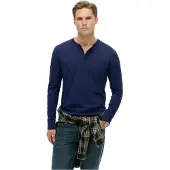 Superdry Classic Essential Grandad Pitkähihainen T-paita