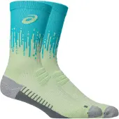 Asics Performance Run Sock Crew Illuminate Yellow/energy Aqua XL (47-49)