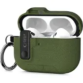 Tech-Protect Airpods Pro 3 Slim Hook -kotelo - Oliivinvihreä