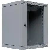 PROCABLE Elektronik WGX-1506GR.G1, Seinään asennettava laitekehikko, 15U, 60 kg, Näppäinlukko, Harmaa