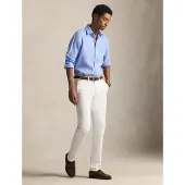 Ralph Lauren Slim Fit Linen Shirt - Blue - M