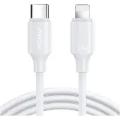 JOYROOM Cable Lightning Type-C 20W 1m S-CL020A9 (valkoinen)