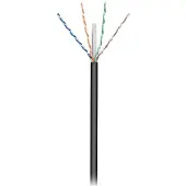 Microconnect Cat6 UTP 100m -verkkokaapeli, musta