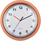 Karlsson seinäkello Modern Retro bright orange KA6006OR
