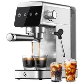 Amzchef CE-AZ-EM1501-SV Piston Coffee Maker