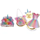 Magic Flip Unicorn Fairy 110 - 116 Cm - Multi/patterned - 110/116