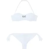 EA7 for woman. 7W000319_AF20663 White Silhouette Bikini (L), Beachwear, Polyamide