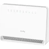 Cudy LT500E, Wi-Fi 5 (802.11ac), Kaksitaajuus (2,4 GHz/5 GHz), Ethernet LAN, 4G, Valkoinen, Pöytä-/tolppareititin
