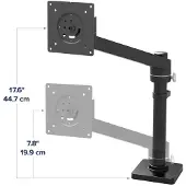 Ergotron – NX Monitor Arm, tilt, pan, rotate, black (45-669-224)