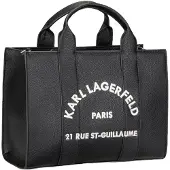 Karl Lagerfeld Käsilaukku musta / valkoinen
